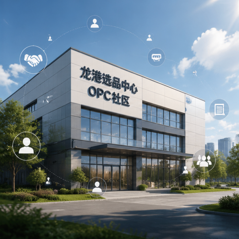 龙港选品中心和 OPC 社区对接